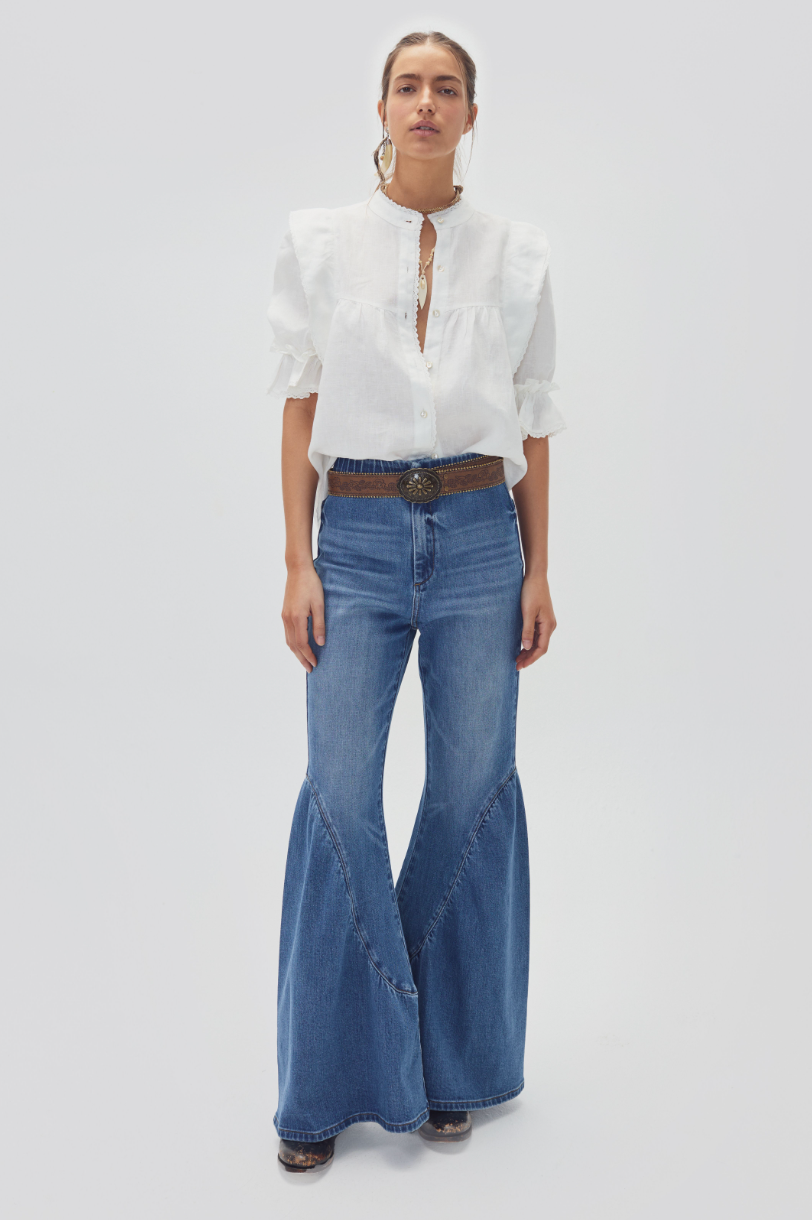 Gypsy Denim Pants - Washed Indigo