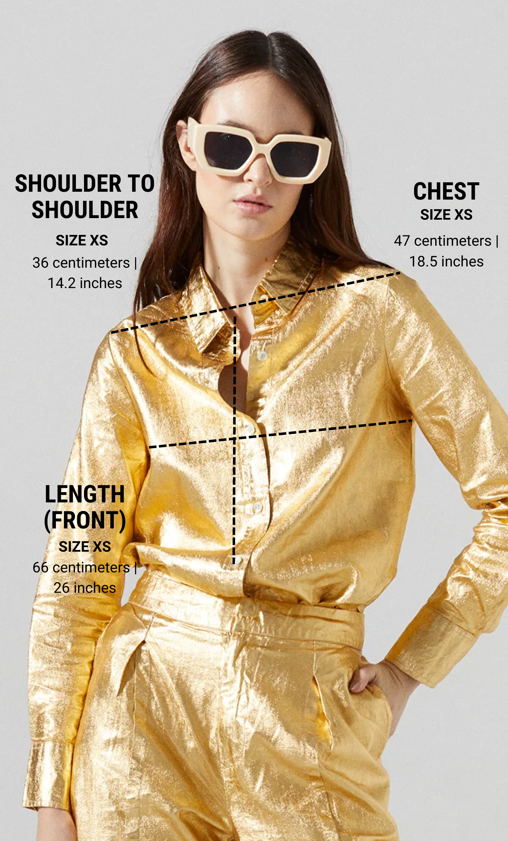 San Marino Metallic Linen Shirt - Gold – Lanhtropy