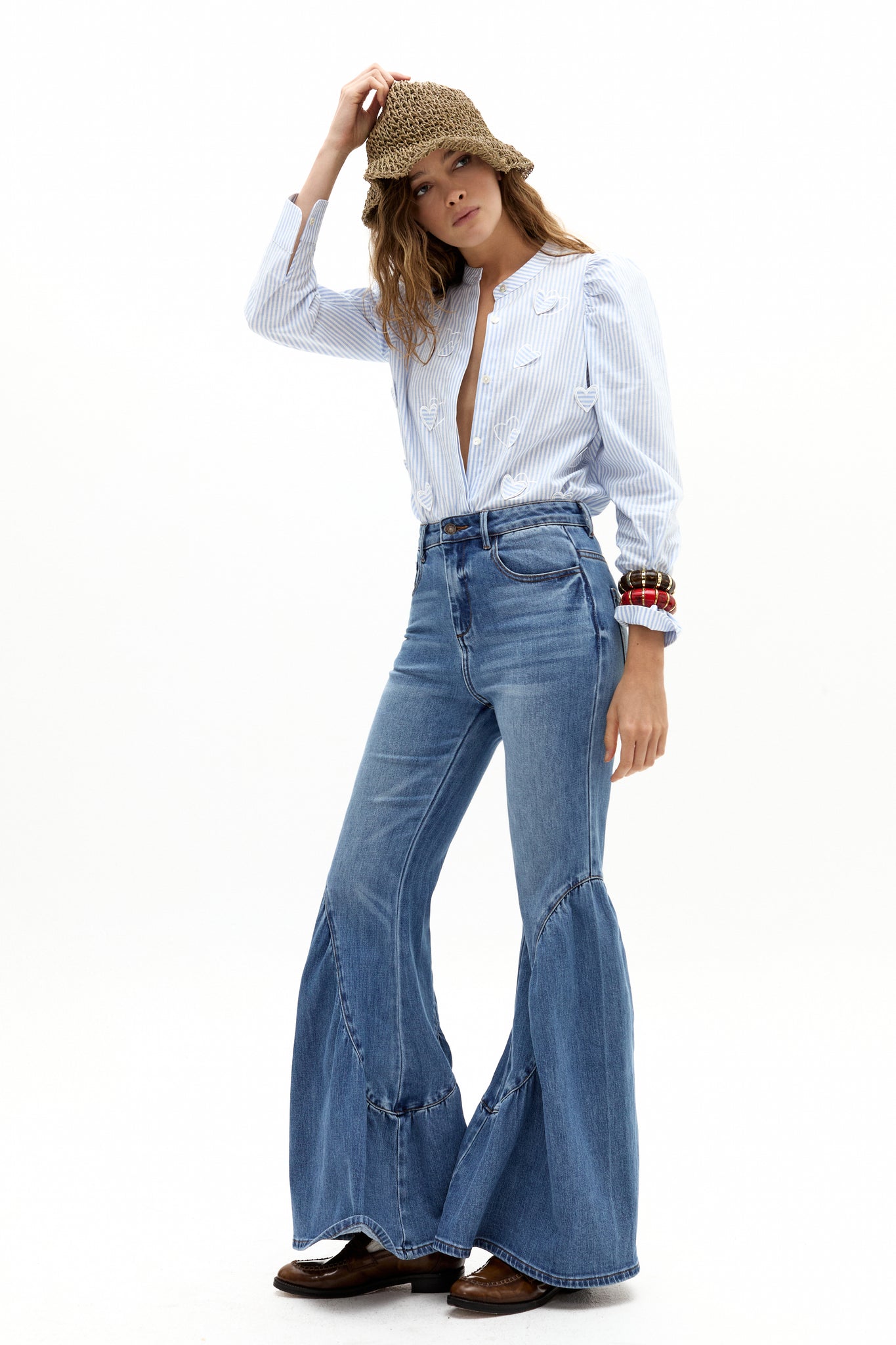 Gypsy Denim Pants - Washed Indigo – Lanhtropy