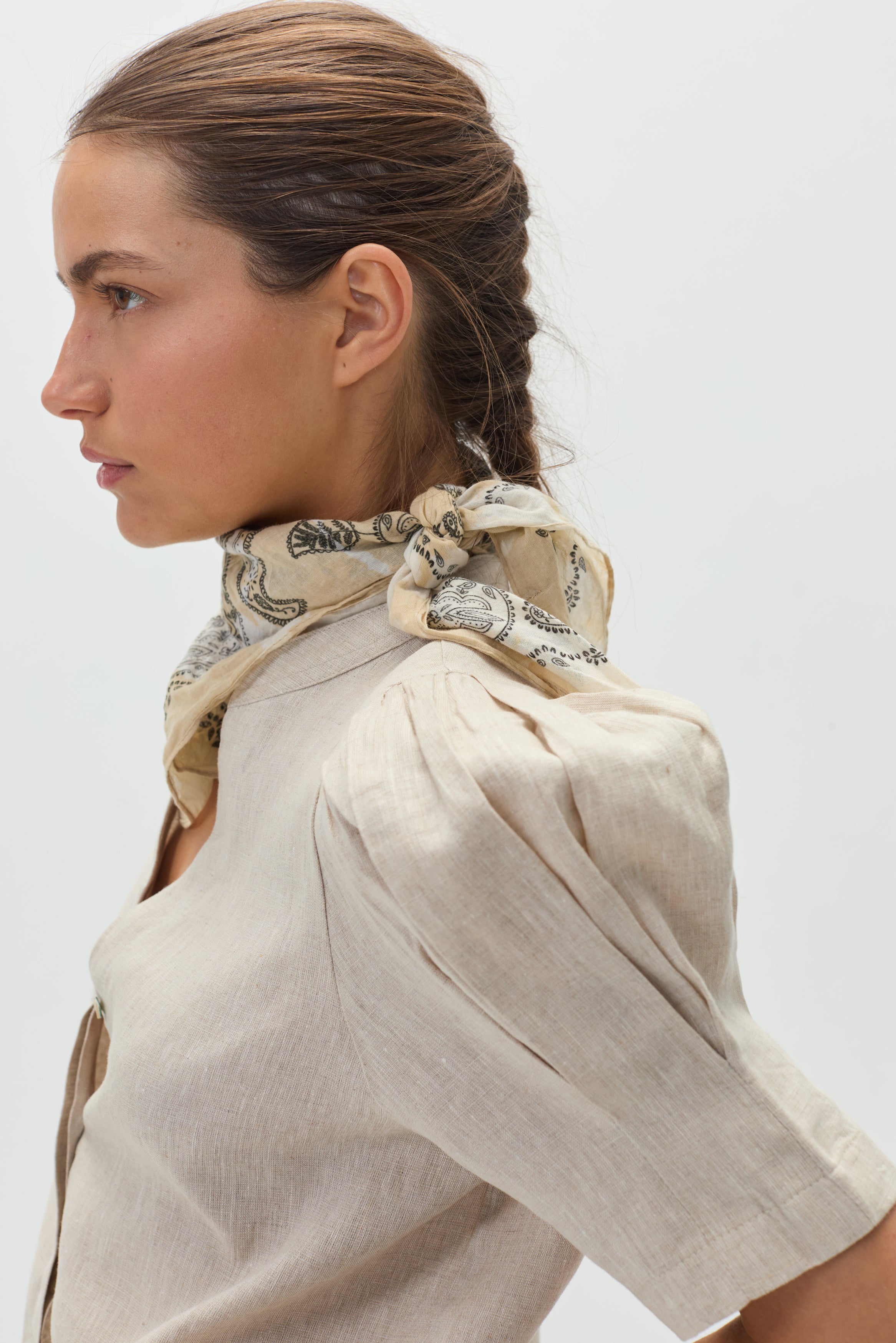 Athina Linen Shirt - Natural – Lanhtropy