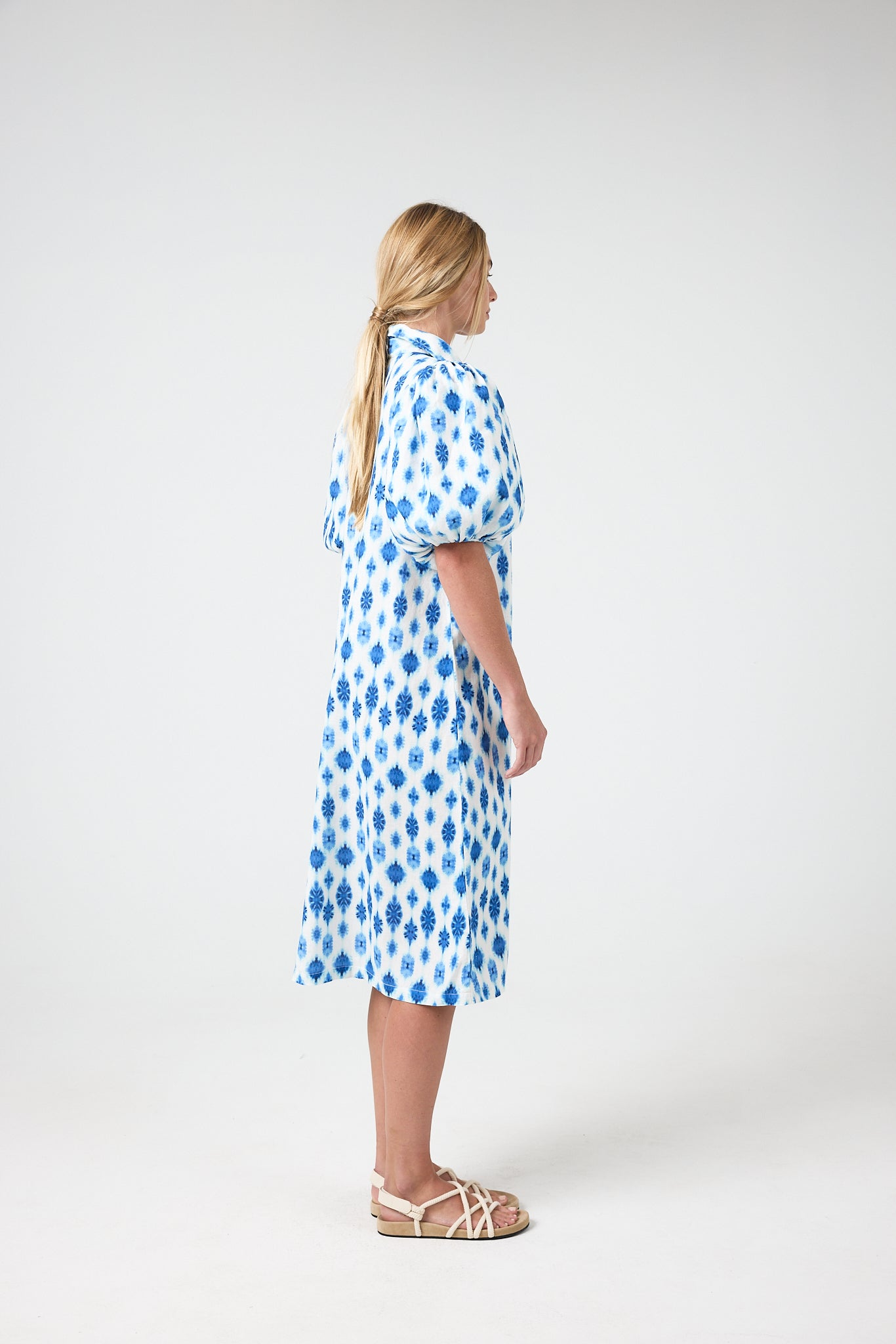 knee length dresses for ladies Hamptons Haven Linen Mini Dress