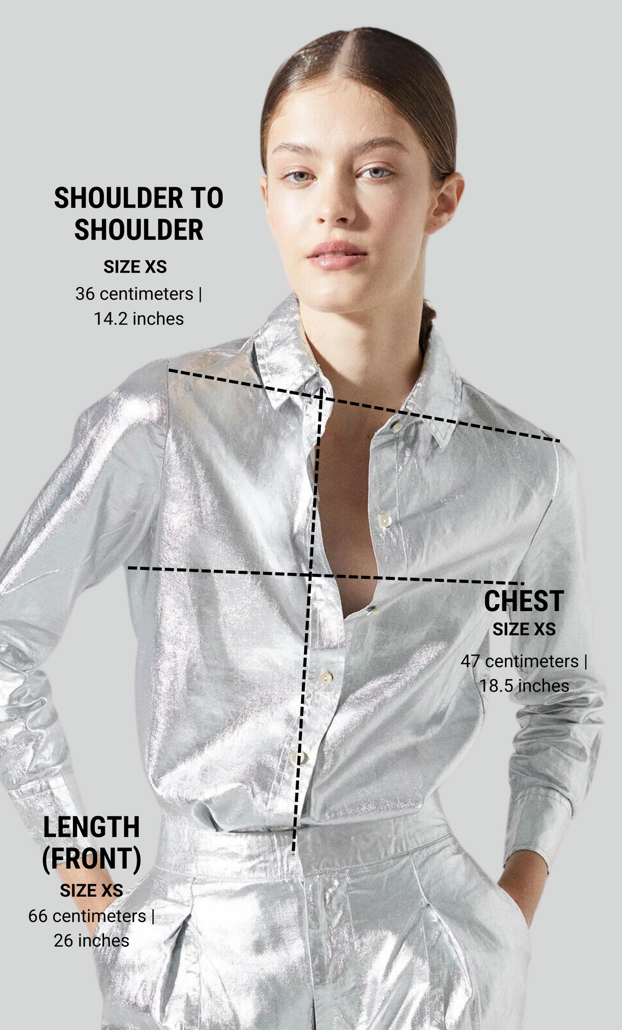 San Marino Metallic Linen Shirt