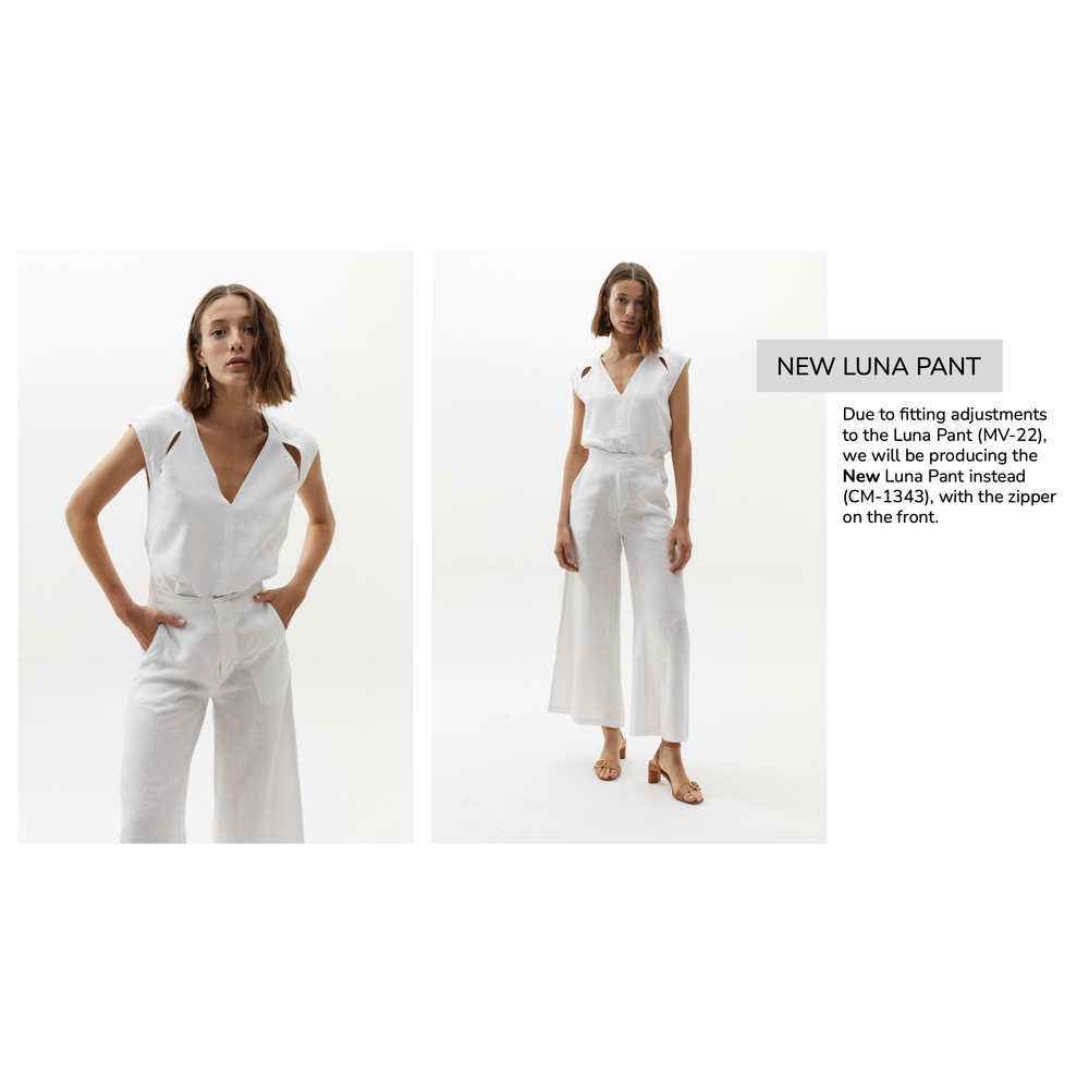 
                  
                    New Luna Pant - White
                  
                