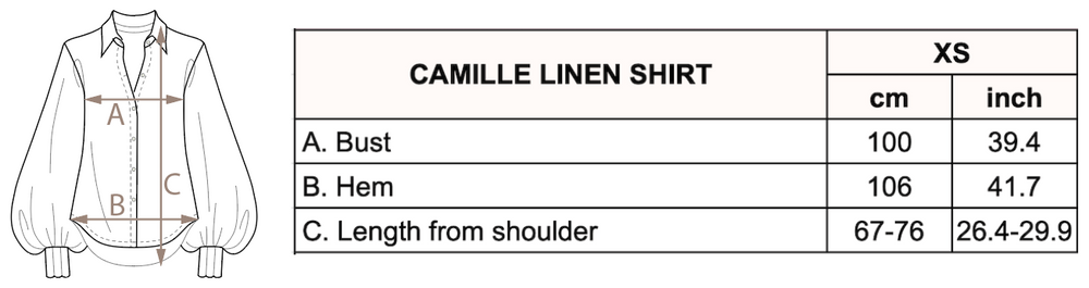 
                  
                    Camille Linen Shirt - Brick
                  
                