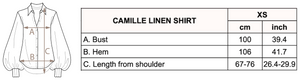 
                  
                    Camille Linen Shirt - Brick
                  
                