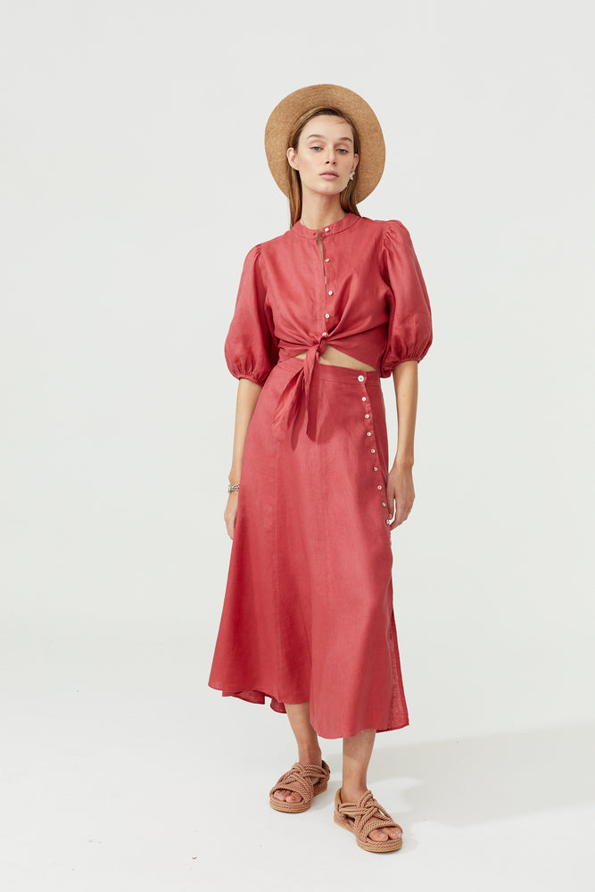 
                  
                    Aleli Skirt - Cherry
                  
                