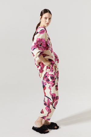 
                  
                    Japan Linen-Tencel Pant - Hibiscus
                  
                