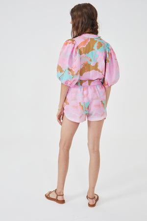 
                  
                    Elastic Shorts - Aquarela
                  
                