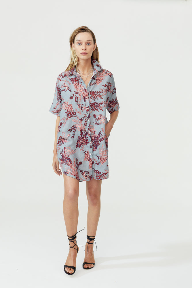
                  
                    Alba Shirt Dress - Trigo
                  
                