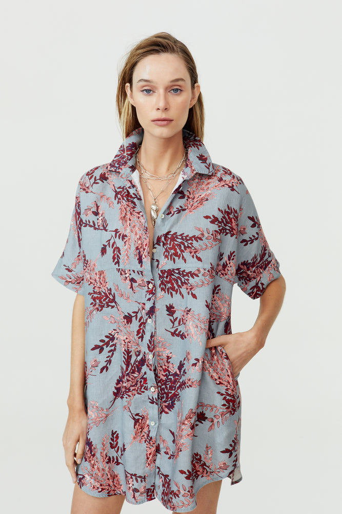
                  
                    Alba Shirt Dress - Trigo
                  
                
