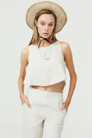 
                  
                    Halo Crop Top - Natural
                  
                