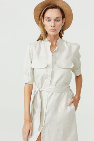 
                  
                    Safari Dress - Natural
                  
                