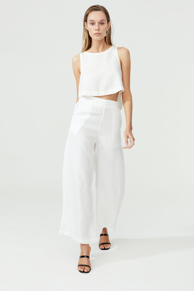 Luna Pant - White