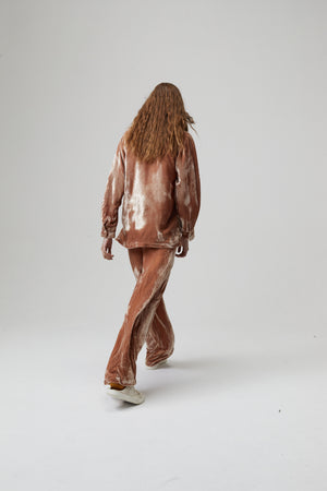 
                  
                    Nikka Velvet Shirt - Blush
                  
                