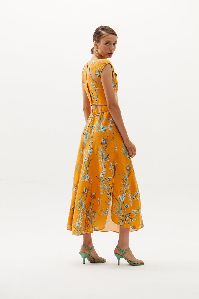 
                  
                    Pearl Linen Dress - Sunshine
                  
                