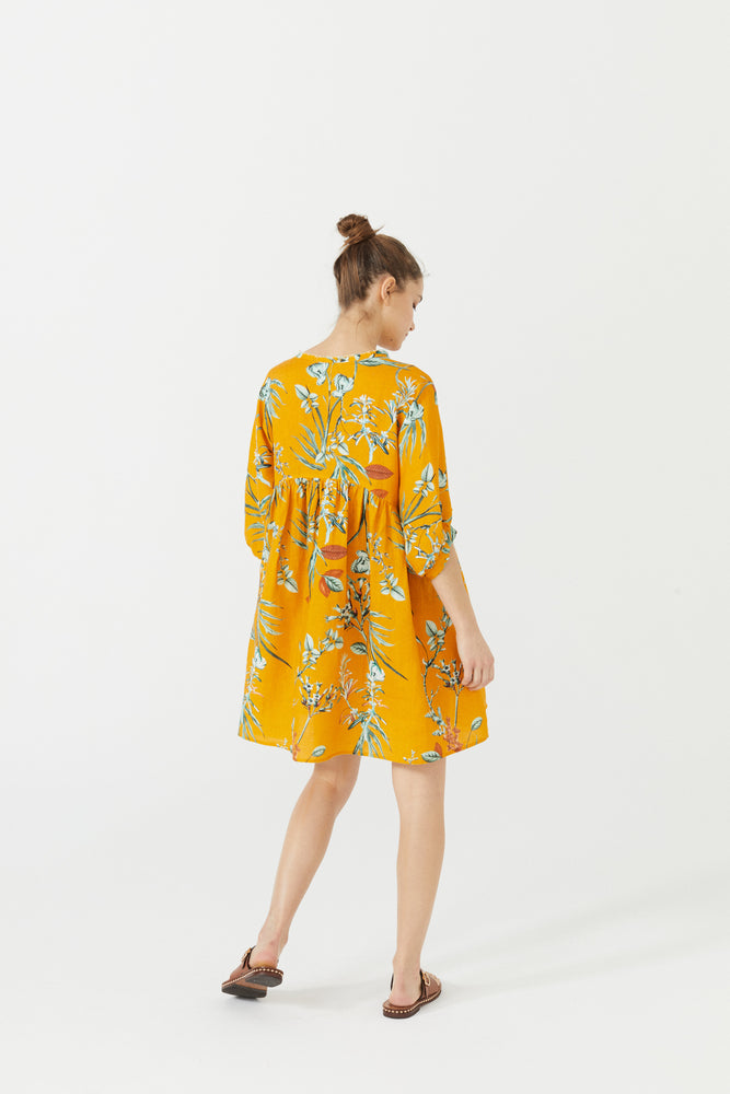 
                  
                    Alcala Linen Dress - Sunshine
                  
                