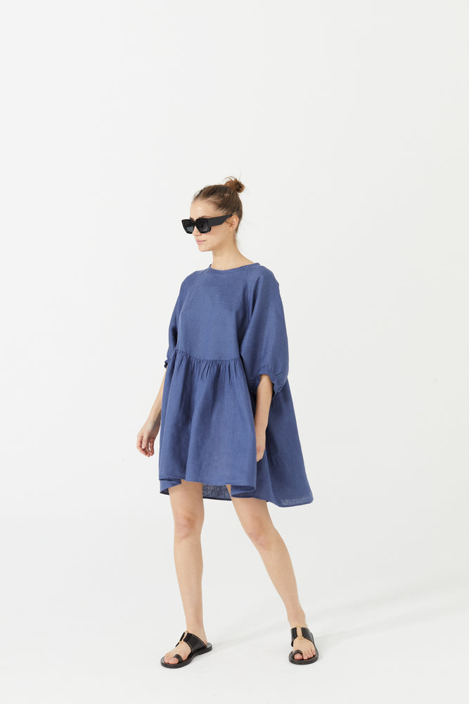 
                  
                    Alcala Dress - Deep Blue
                  
                
