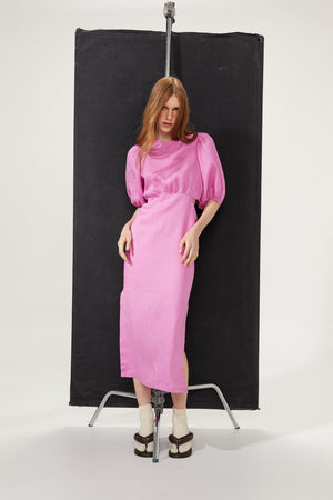 
                  
                    Ios Linen Dress - Petunia Pink
                  
                