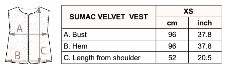 
                  
                    Sumac Velvet Vest - Blush
                  
                